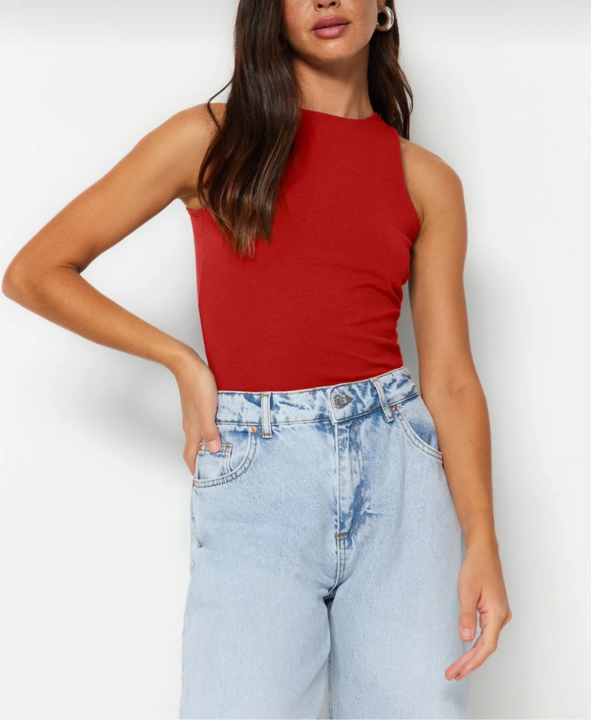 Cotton Halter Neck Top – Effortless Chic