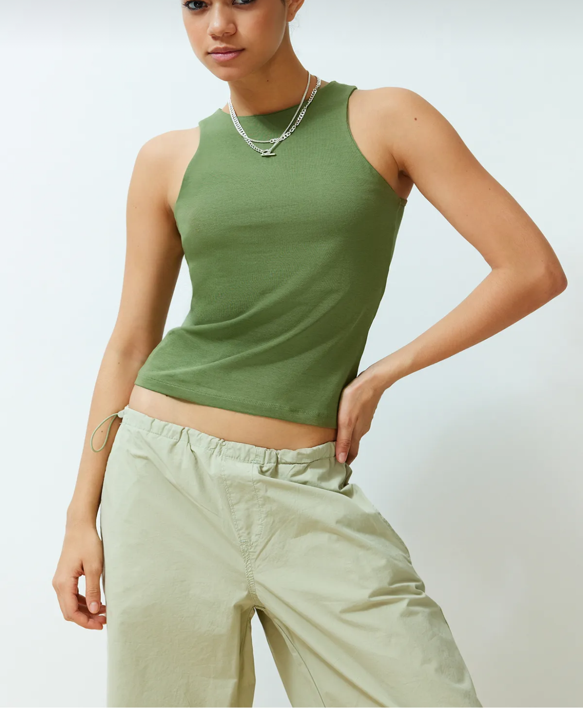 Cotton Halter Neck Top – Effortless Chic