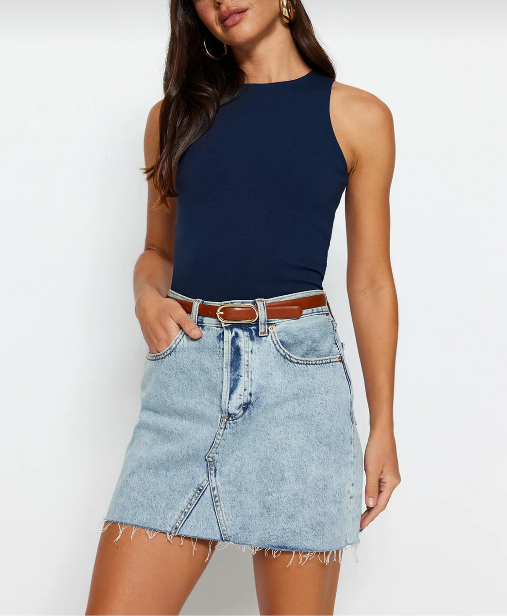 Cotton Halter Neck Top – Effortless Chic