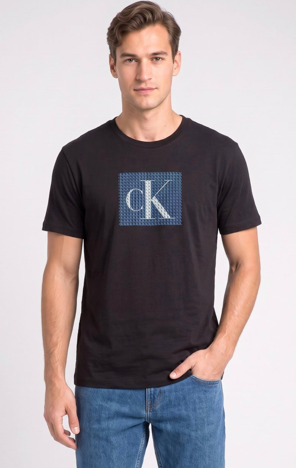 Calvin Klein Classic Crewneck Monogram Tee