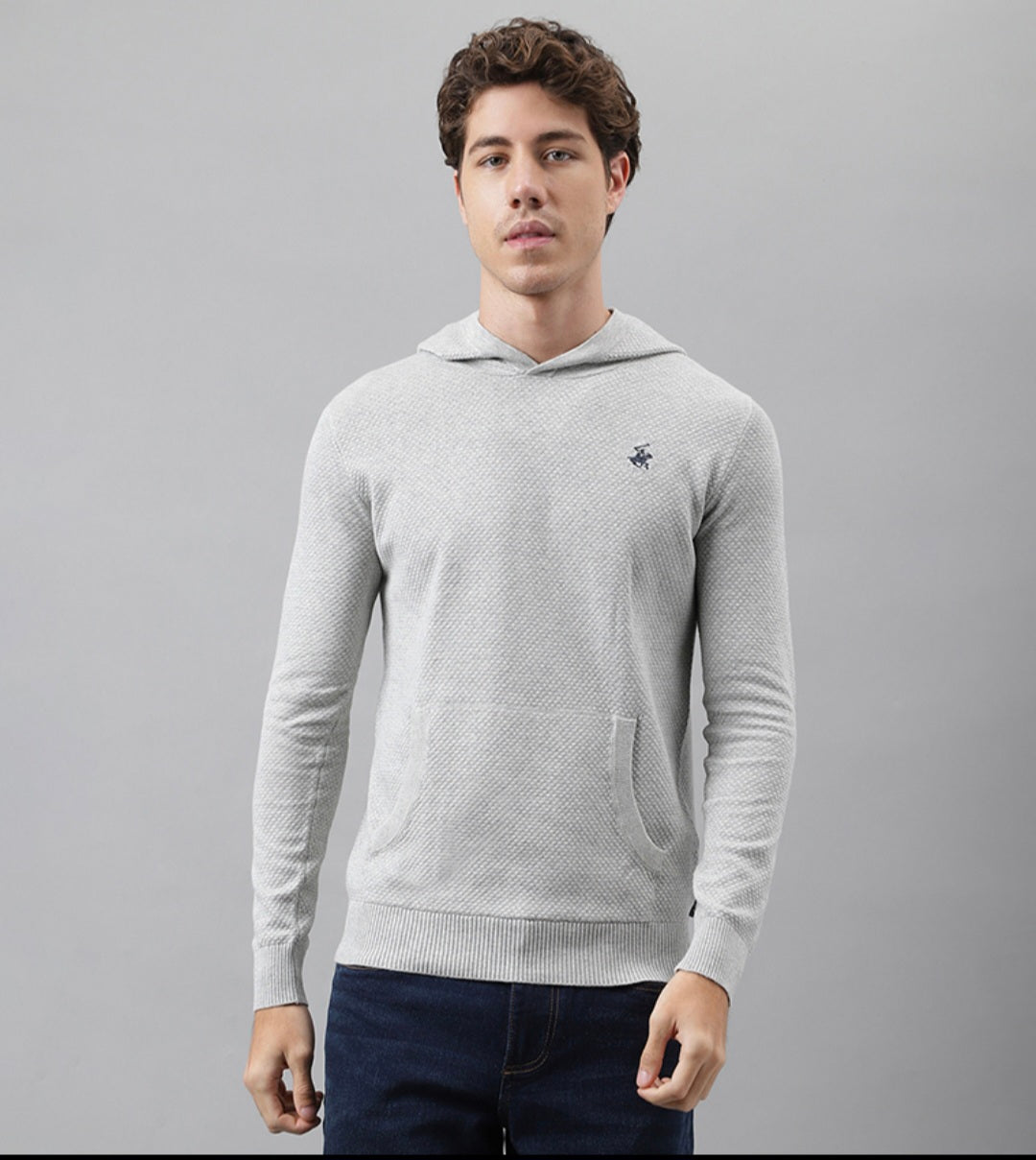 Beverly Hills Polo Club Classic Fit Logo Pullover Hoodie