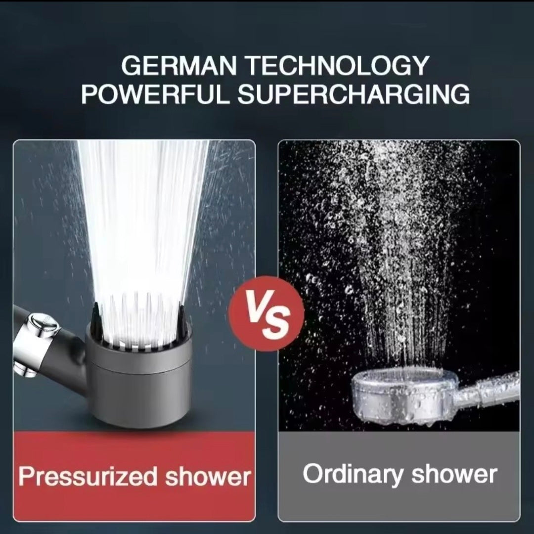 Multi-Stage High-Pressure Filtered Showerhead