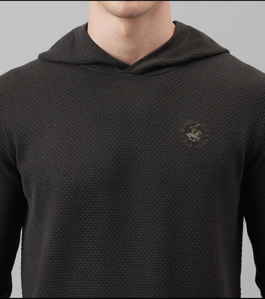 Beverly Hills Polo Club Classic Fit Logo Pullover Hoodie