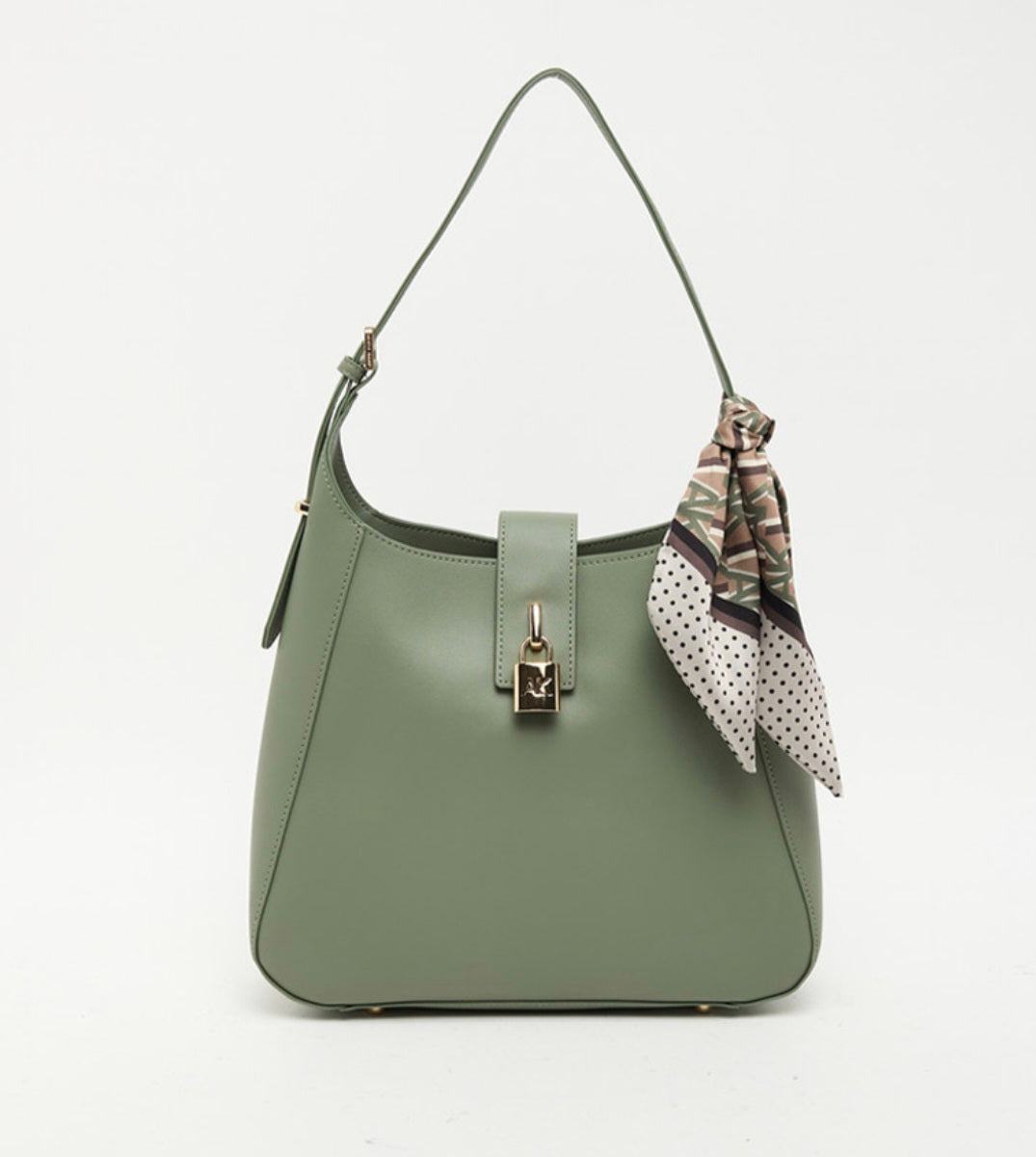 Anne Klein The Marea Scarf-Accent Shoulder Bag