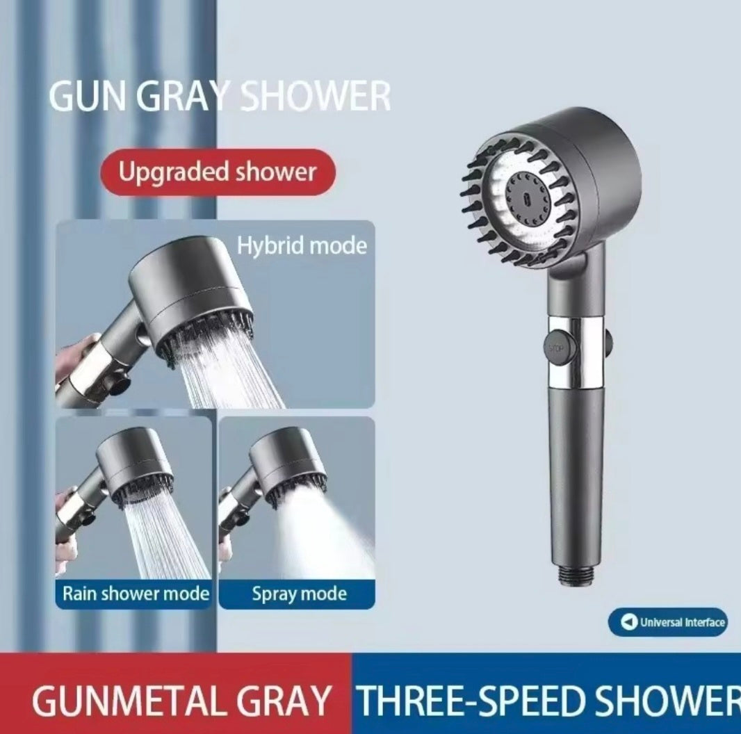 Multi-Stage High-Pressure Filtered Showerhead