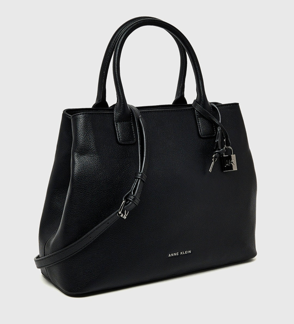 ANNE KLEIN - Textured Satchel Bag