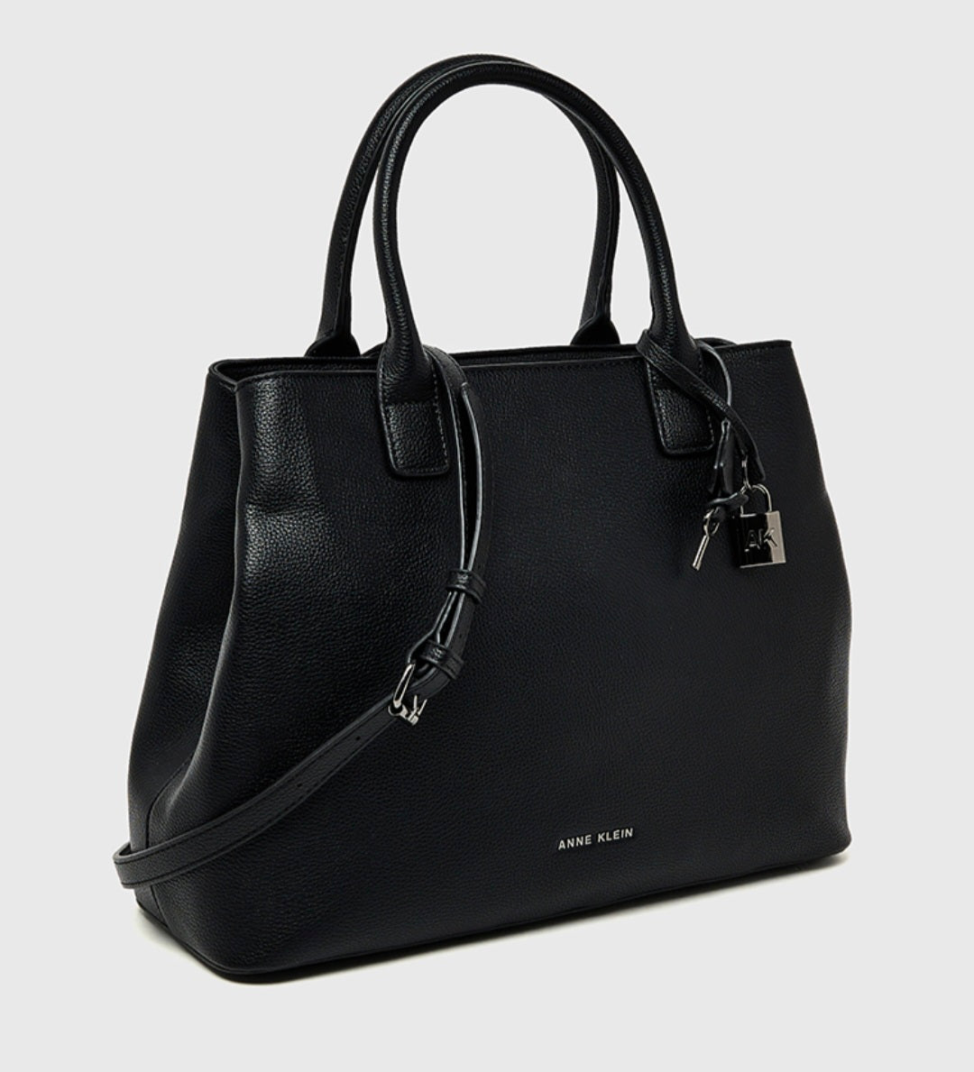 ANNE KLEIN - Textured Satchel Bag
