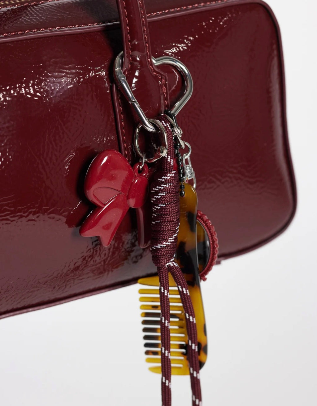 Mirror and Comb Bag Charm