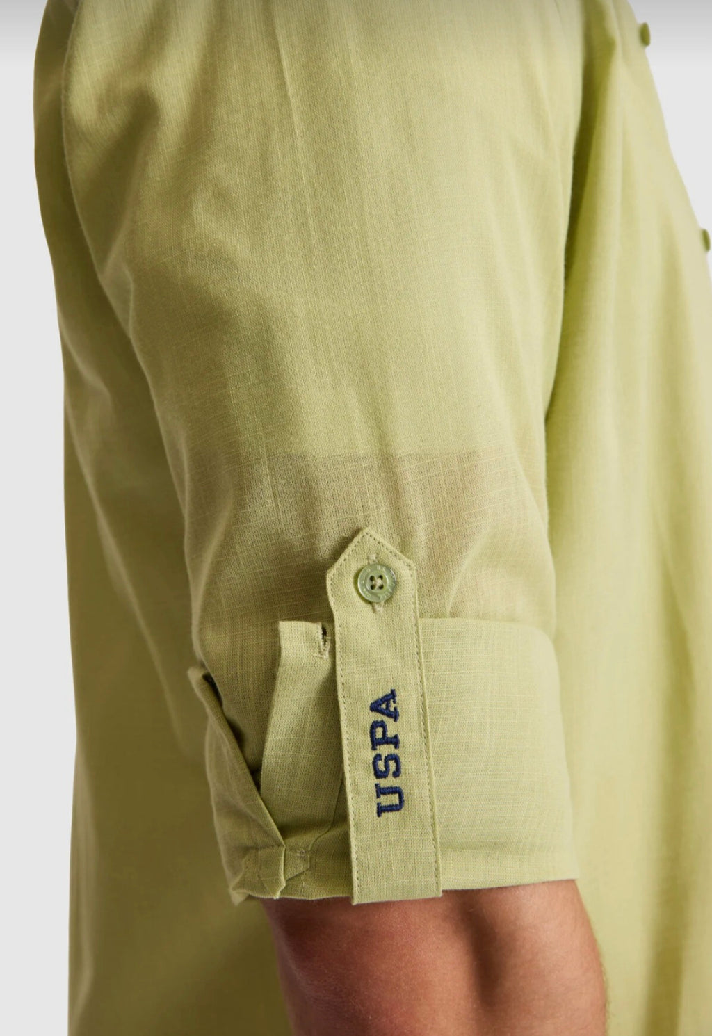 U.S. Polo Assn. Classic Fit Long Sleeve Shirt in Forest Green