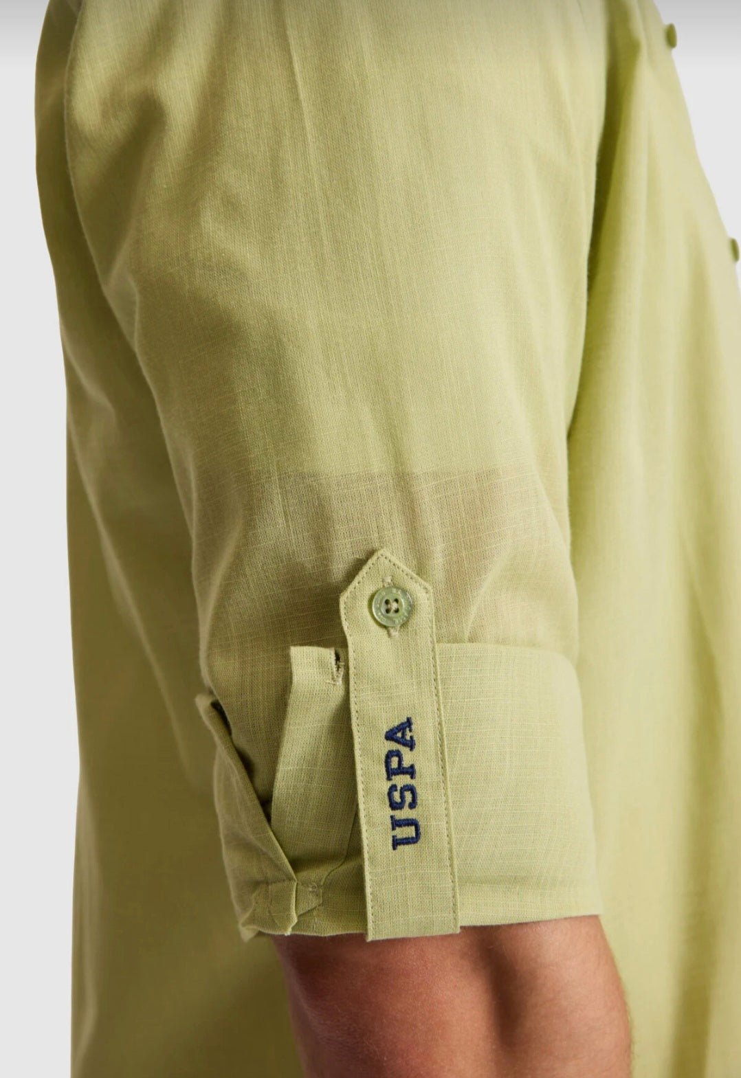 U.S. Polo Assn. Classic Fit Long Sleeve Shirt in Forest Green