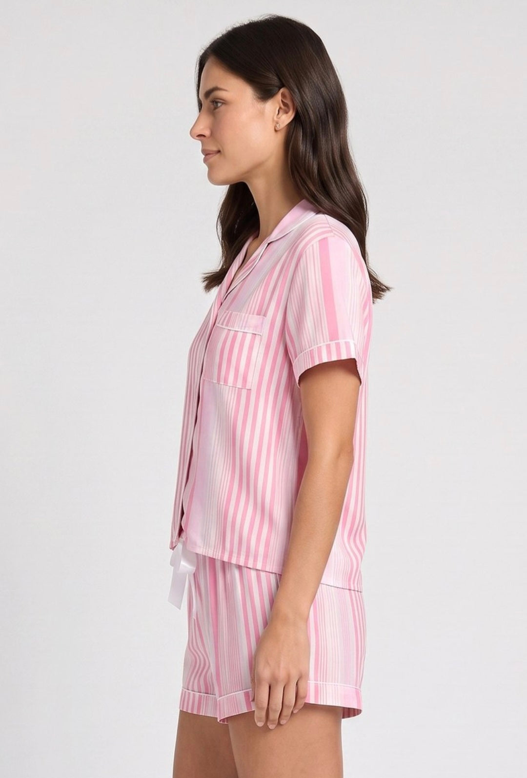 Classic 2-Piece Short Pajama Set in Multicolor