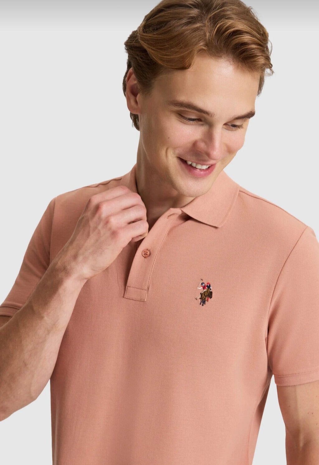 U.S. Polo Assn. Men's Essential Logo Crewneck Tee