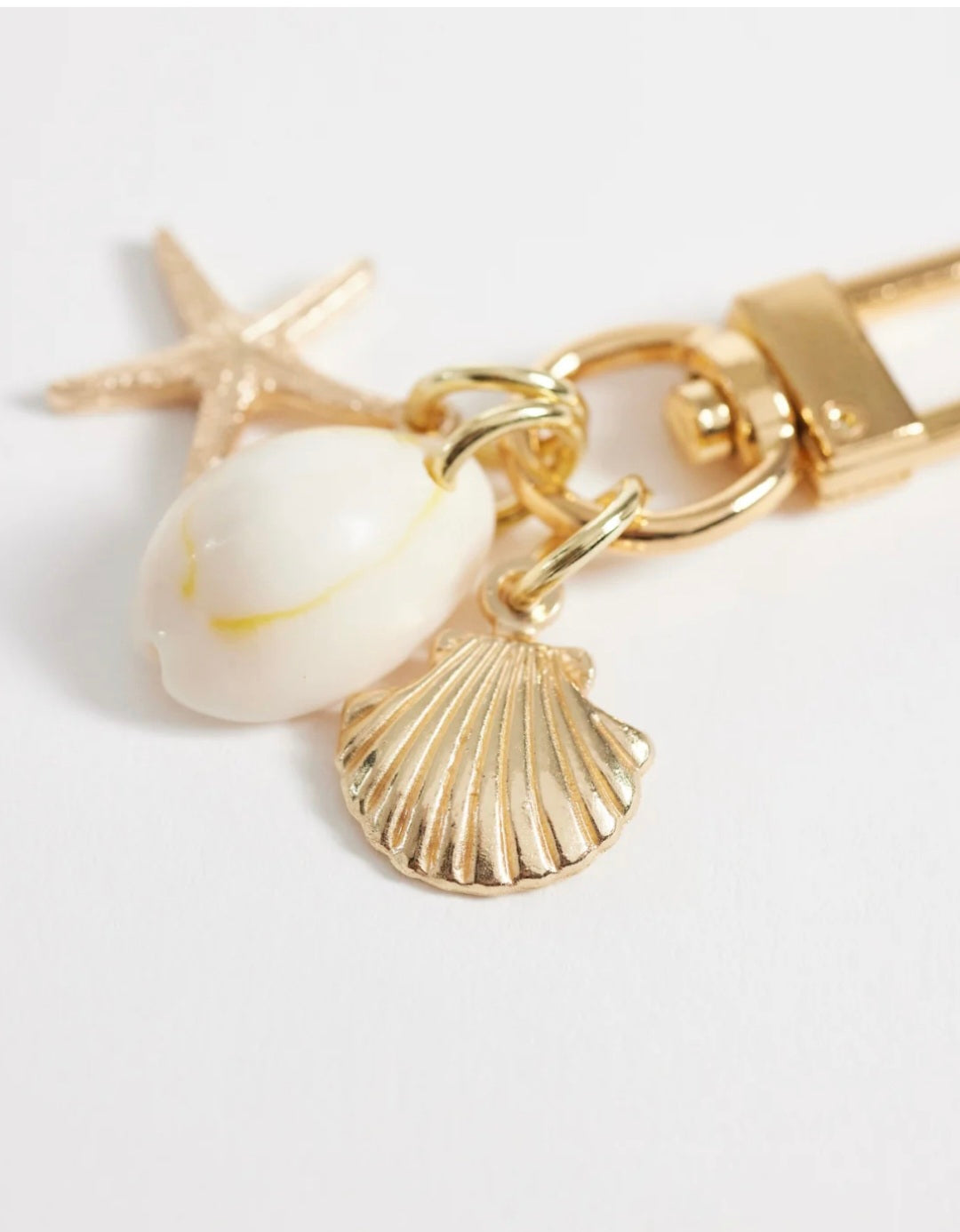 Sea, Star and Shells Bag Charm