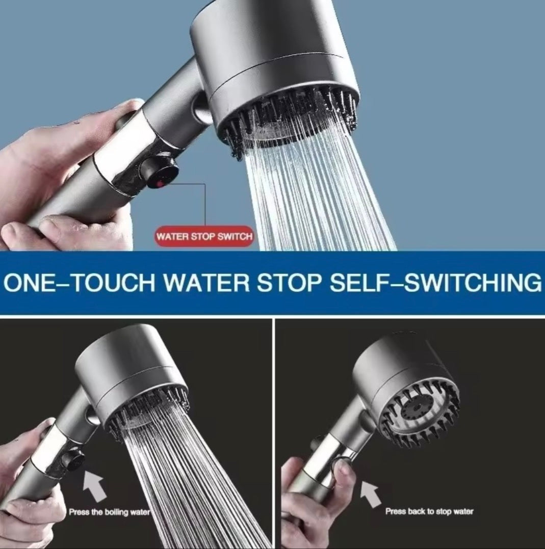 Multi-Stage High-Pressure Filtered Showerhead