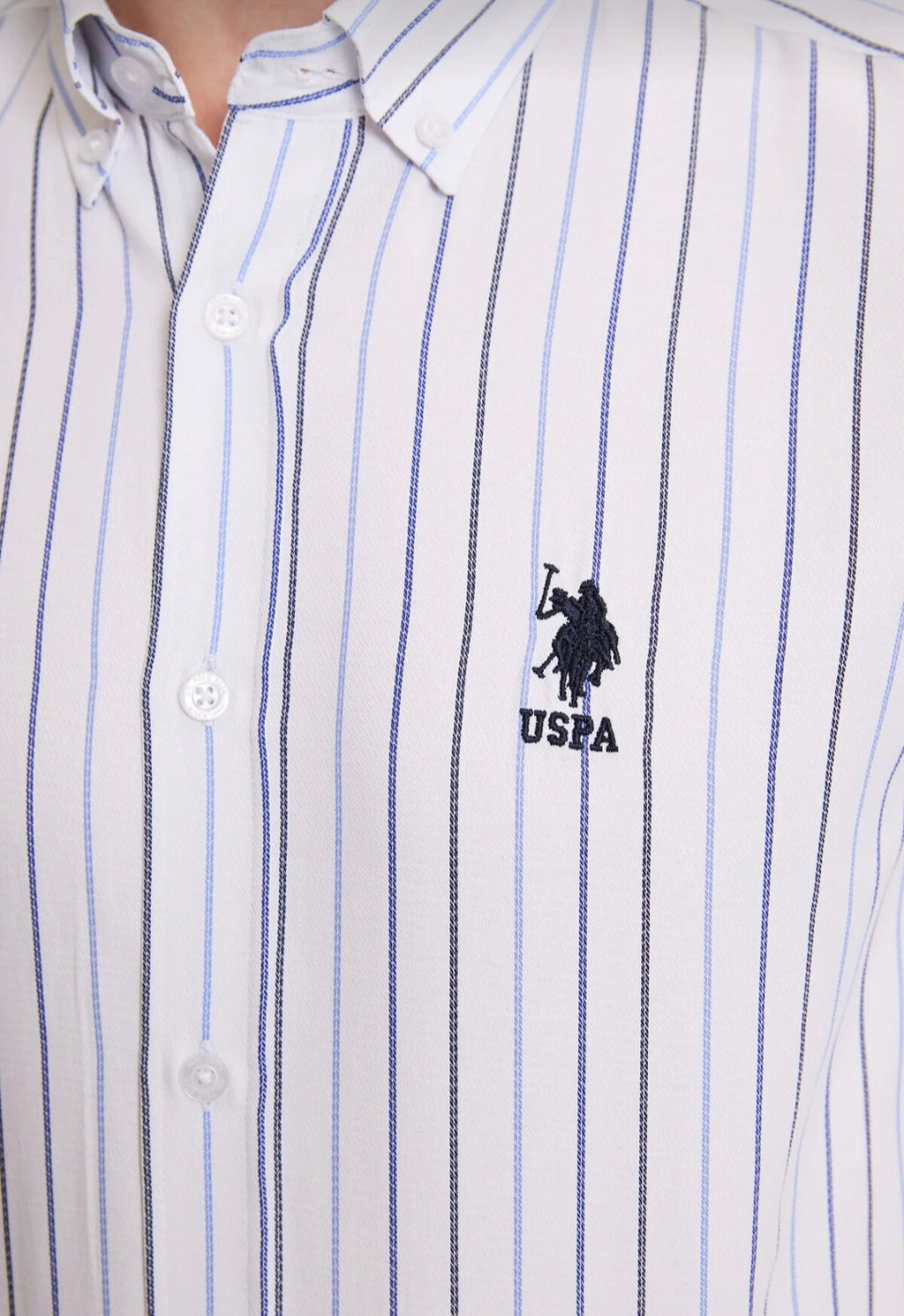 U.S. Polo Assn. Classic Fit Long Sleeve Shirt in Lilac