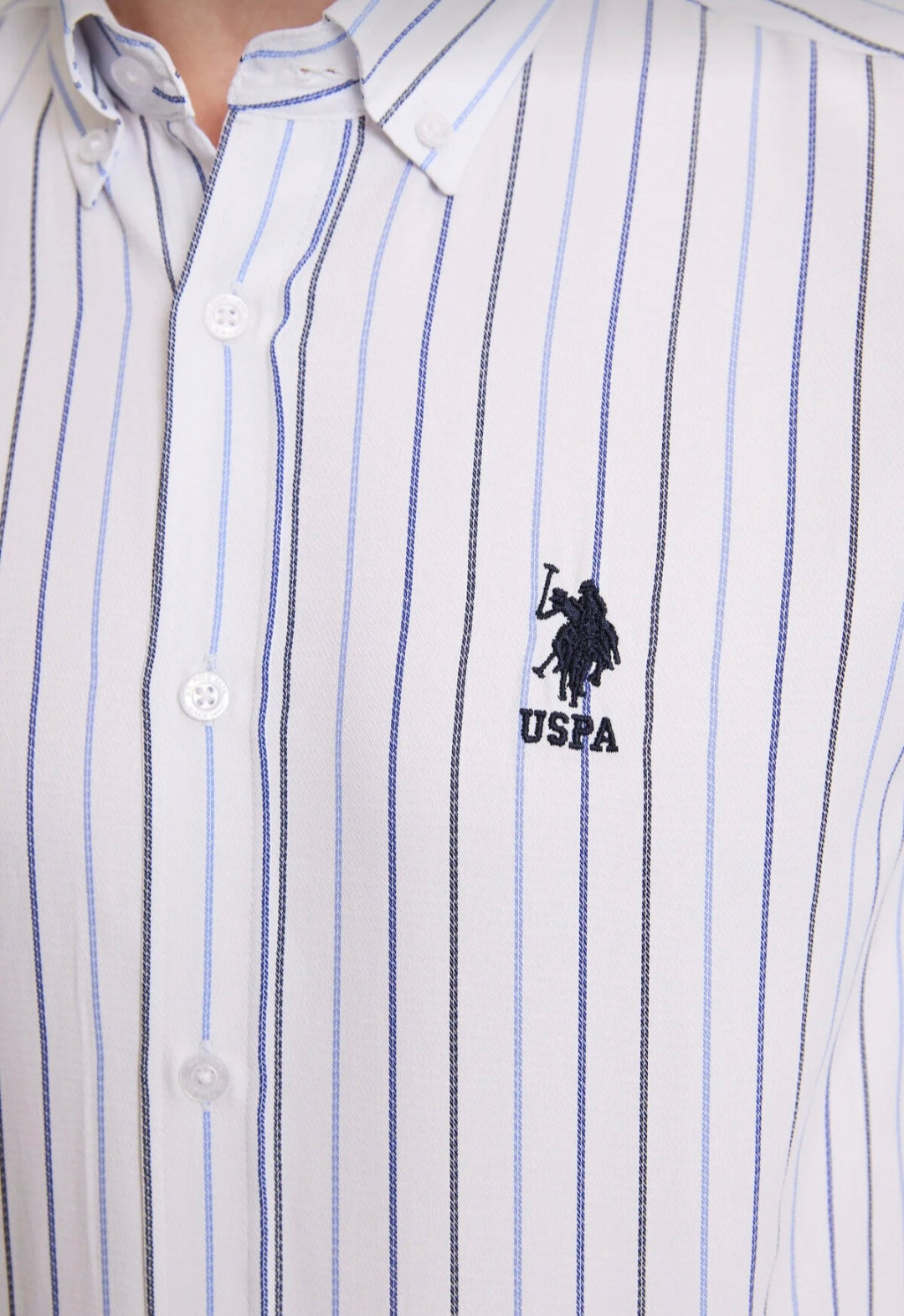 U.S. Polo Assn. Classic Fit Long Sleeve Shirt in Lilac