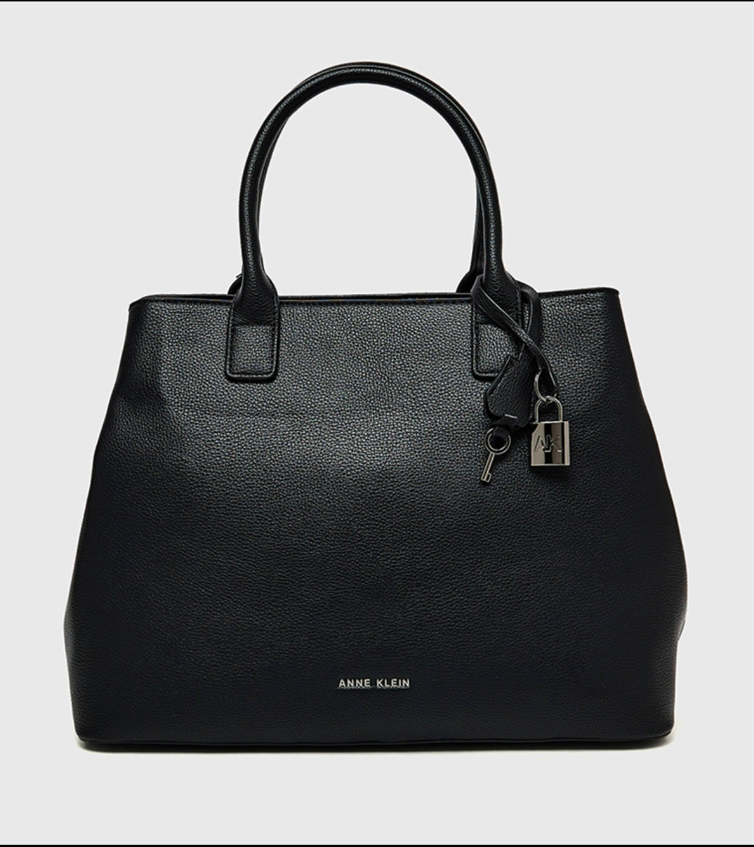 ANNE KLEIN - Textured Satchel Bag