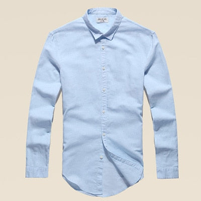 Casual Hawaiian Shirts,  Slim Fit,  Long Sleeve Shirts For Men
